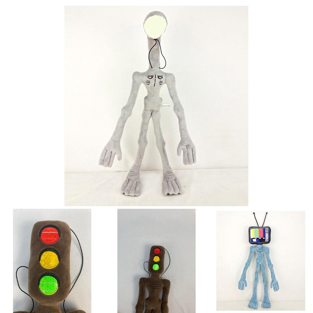 Мягкая 21-дюймовая плюшевая игрушка Аниме Scp Голова Сирены, гнущаяся кукла для фанатов ужасов