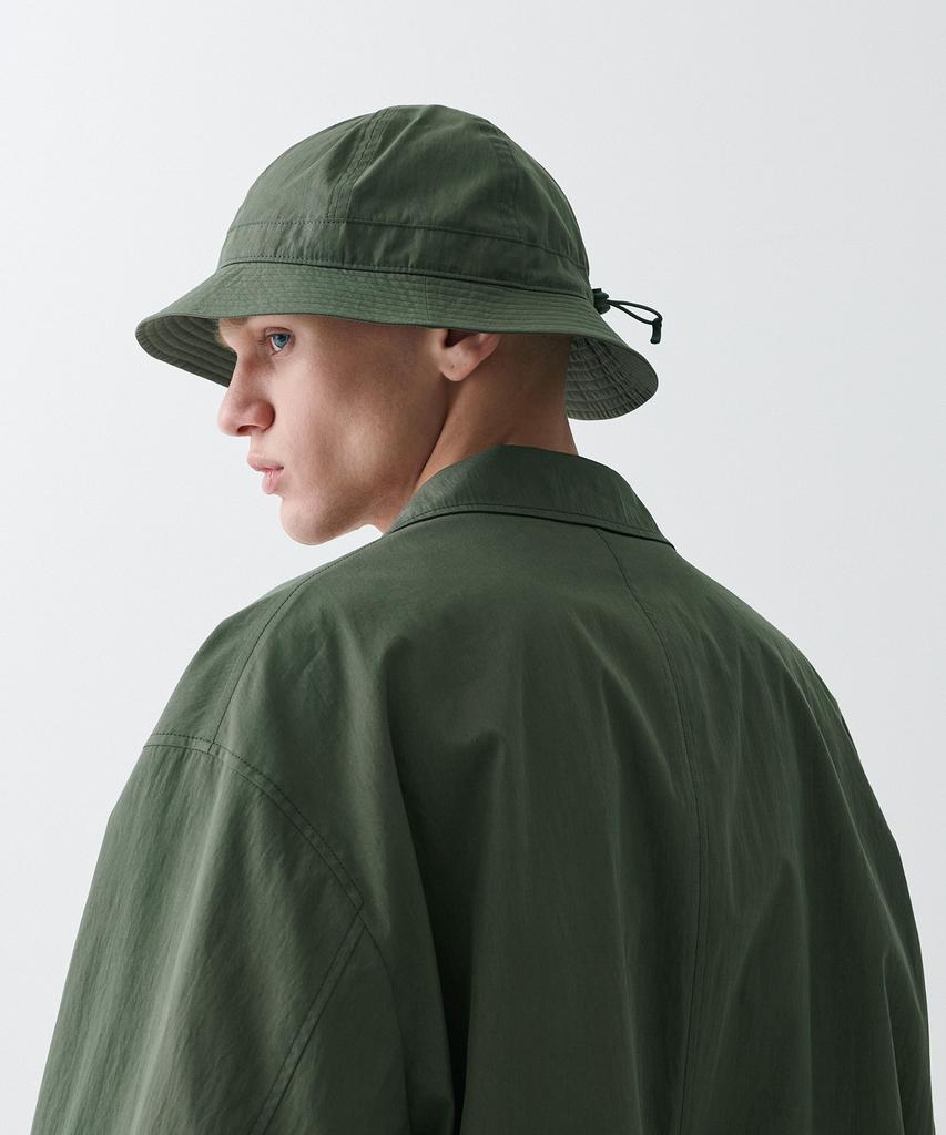 MUSINSA STANDARD [City Leisure] Cn Round Bucket Hat [Khaki]