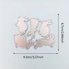 Rabbits Metal Cutting Dies Stencil for DIY Scrapbooking Photo Album Embossing Paper Cards Crafts Diecuts
