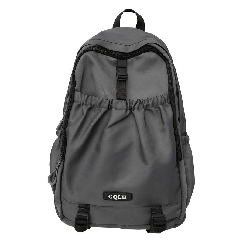 Повседневный рюкзак Простой Большой вместимости Дорожный рюкзак Модный Школьный рюкзак для старшеклассников и студентов