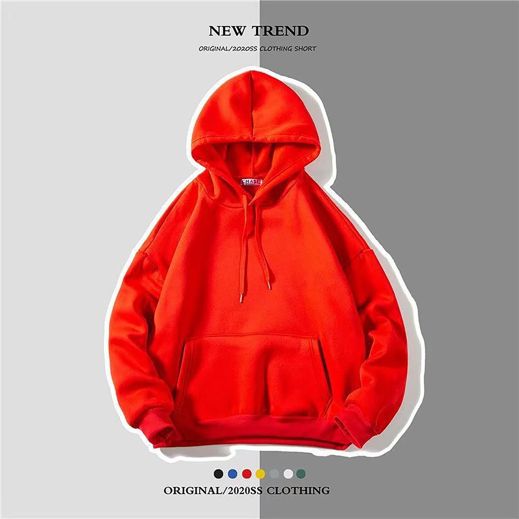 Толстовка с капюшоном из флиса для мальчиков и девочек, осенне-зимняя, средняя, детская, однотонная, теплая одежда, детский флисовый топ с капюшоном