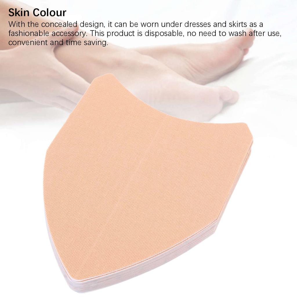 20 шт., цвет кожи, внутренняя накладка на бедро, эластичная ткань, V-образная, антинатирающая лента для колена и голени