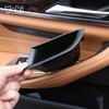 Черный ABS Для BMW 5 серии G30 2018-2026 Автомобильный ящик для хранения в двери Многофункциональный ящик для хранения Автомобильные аксессуары для интерьера