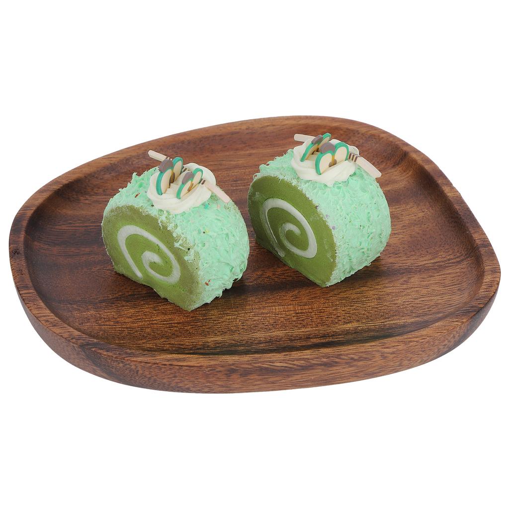 Нестандартный деревянный поднос для хранения закусок и фруктов, органайзер для стола, тарелка для фаст-фуда