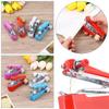 Home Beginners Clothes Fabrics Mini Hand-Held Needlework Craft Sewing Machine Cordles