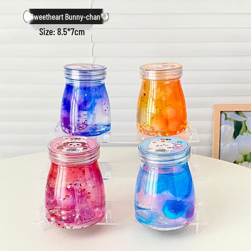 Creative Bubble Gum Jelly Crystal Slime Toy