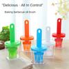 Household Silicone Oil Brush with Bottle Small Oil Pot Kitchen High Temperature Baking Magic Plastic All-in-one Barbecue Oil Bottle Brush