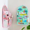 Cotton Linen Storage Hanging Bag Wall Mounted Sundries Organizer for Dorm Room Home Use