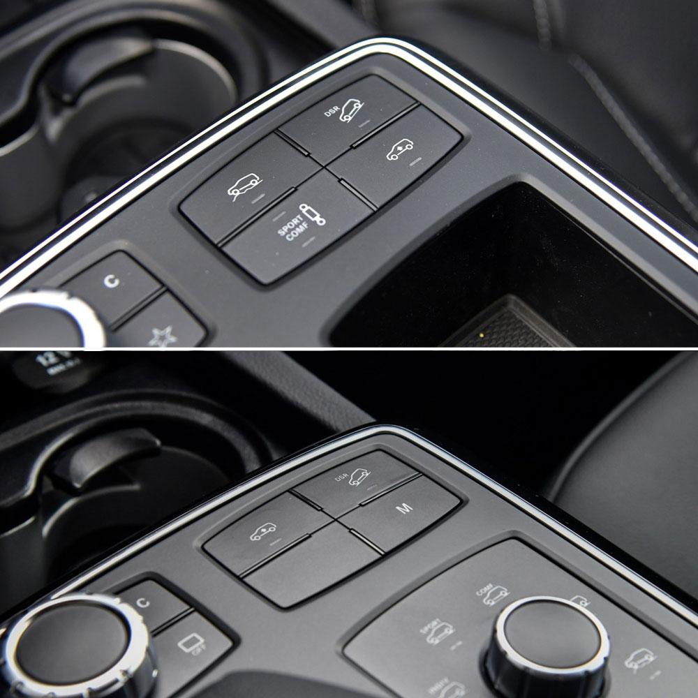 Автомобильная многофункциональная кнопка подвески по высоте DSR регулировка вспомогательных ключей для Mercedes BENZ ML GL GLS GLE W166