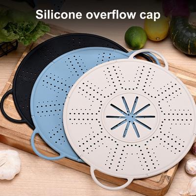 Силиконовый экран от брызг для сковороды, защита от брызг жира и масла с ручкой, подогрев