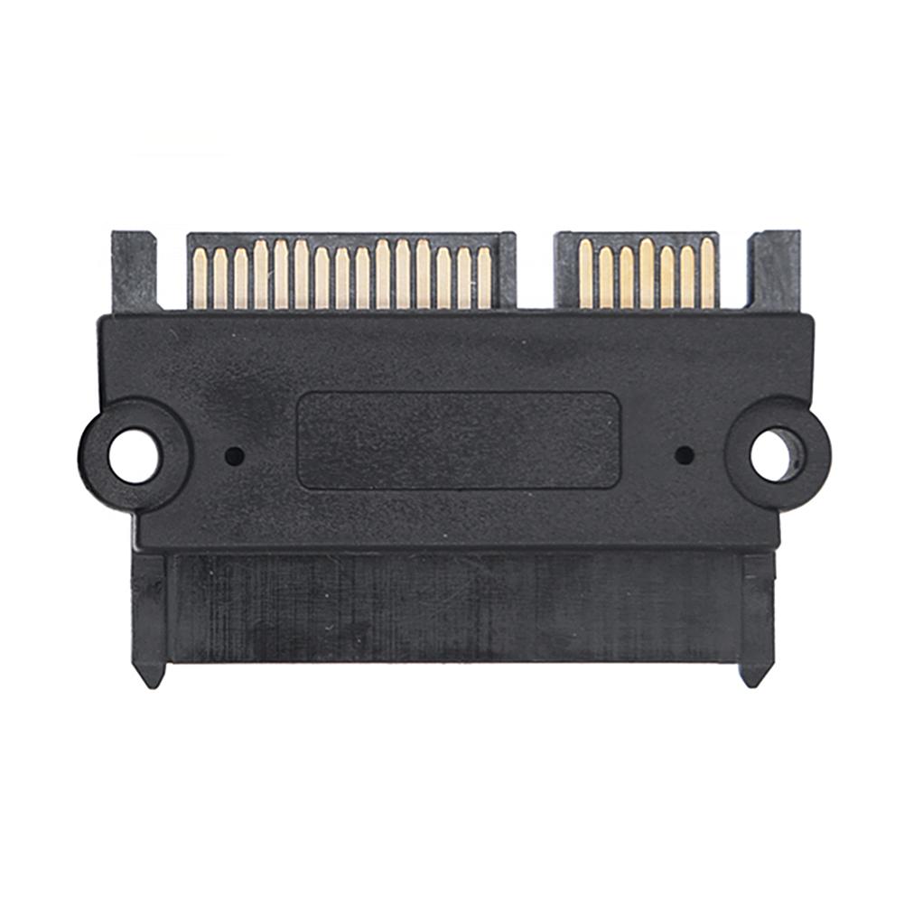 30-5PC SATA Male To Female Power Data Converter 22Pin 7+15 Male To Female Converter Head Power Data Adapter SATA To SATA Adapter