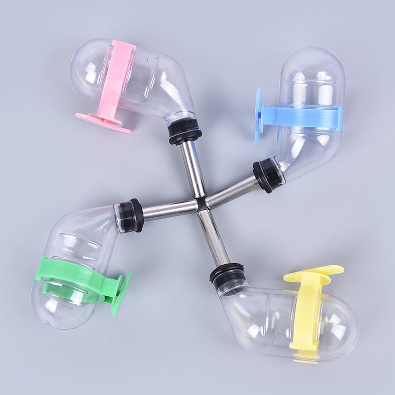 Pet Drinking Fountains Stainless Steel Automatic Water Bowl For Dogs Rabbit Hamster Dispenser