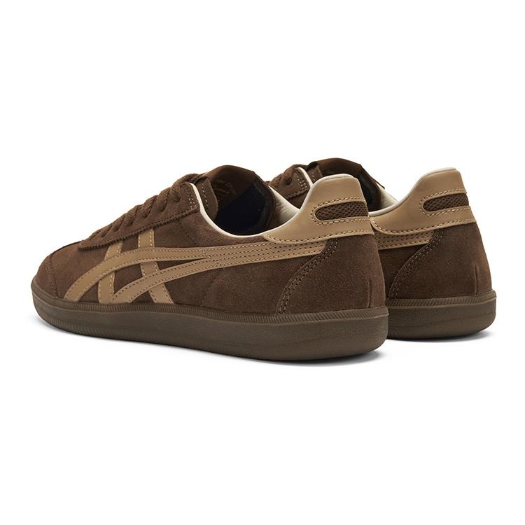 ONITSUKA TIGER Tokuten Износостойкие Низкие Повседневные Кроссовки Унисекс Темно-коричневые Кроссовки 1183C562-200