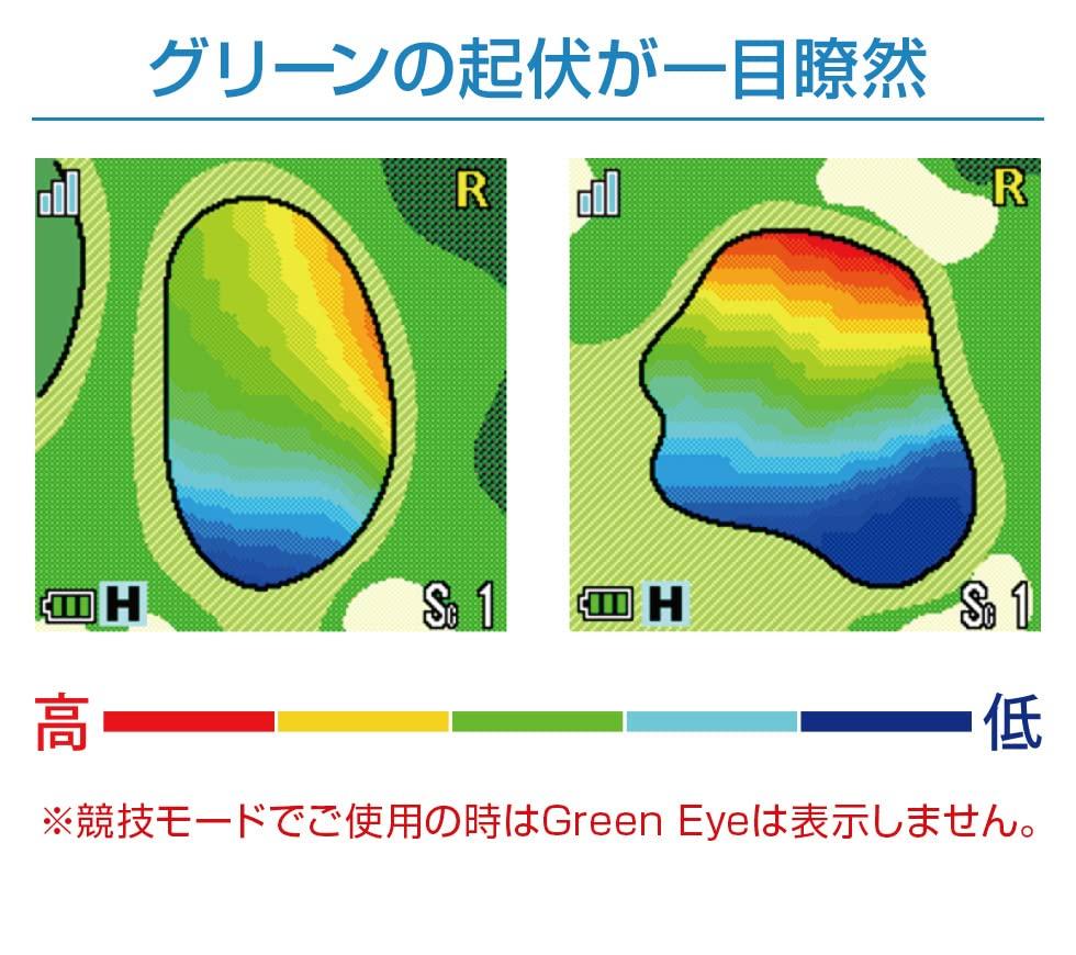 ShotNavi INFINITY WH Latest GPS Chip [M10] Green Shape Ultra Lightweight 48g Made In Japan GPS Golf Navi Golf Distance Meter Golf Watch Competitive