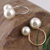 Party Street Shoot Imitation Pearl Women Fashion Accessories Jewelry Finger Ring Opening Ring