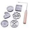 Gadgets Funnel Cake Maker Aluminum Bunuelos Mold Cookie Bake Mold Iron MakerWaffle Swedish Rosette