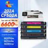 cf500a 202a 4-color set standard capacity with chip