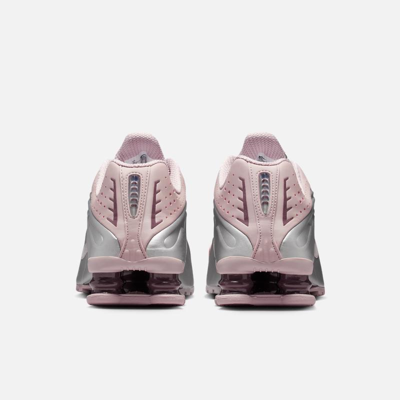 Nike Женские дышащие кроссовки на воздушной подушке с высоким каблуком для лета, амортизирующие, фитнес-обувь - NIKE SHOX R4 AR3565