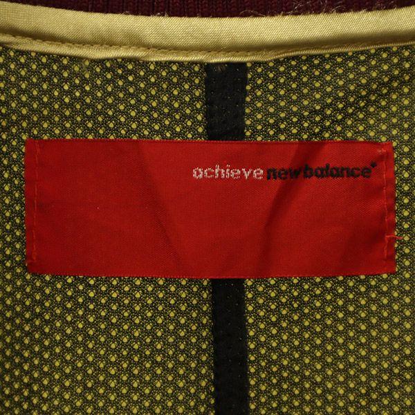 New Balance Нейлоновая куртка M Фиолетовая x Золотая молния блузон Женская Б/у