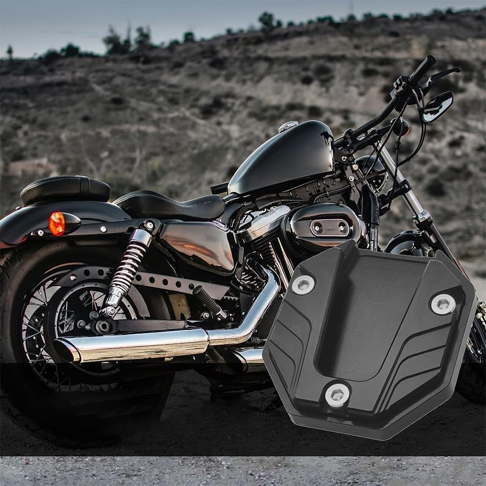 YUHENGCT Универсальная подножка для мотоцикла из сплава, противоскользящая удлинительная подставка, боковая подножка