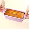 11Inch Rectangular Silicone Bread Pan Mold Loaf Toast Bread Pans  Long Square Baking Mold for Dishes