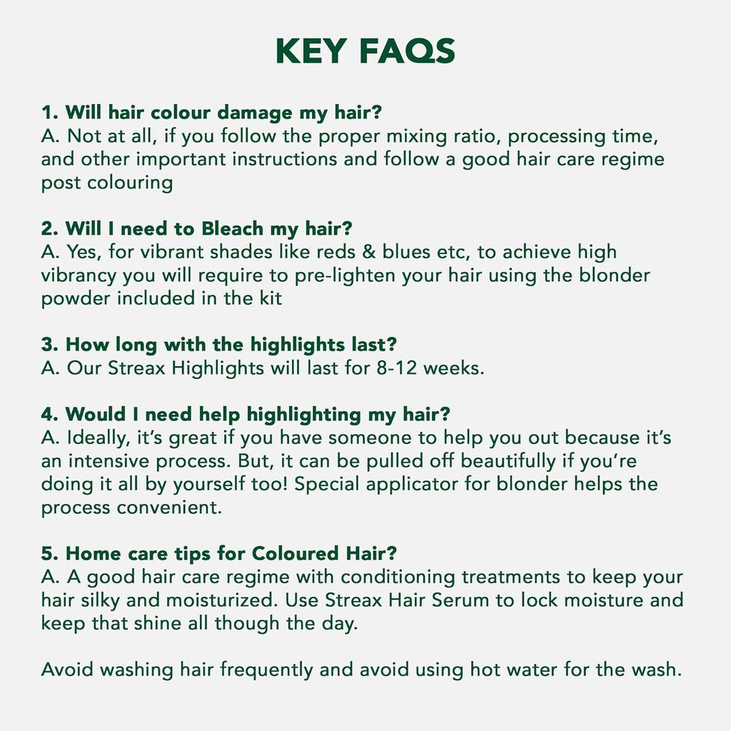 Streax Ультралайтс Краска для волос Мелирование Изумрудно-зеленый Для женщин Упаковка 1 шт. Насыщенный яркий Легкое DIY-применение