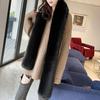 Women Scarf Thick Warm Comfortable Plush Shawl Versatile Bright Color Winter Shawl Scarf Versatile Cozy Shawl