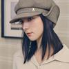 VA Stud Fly Newsboy Cap Beige