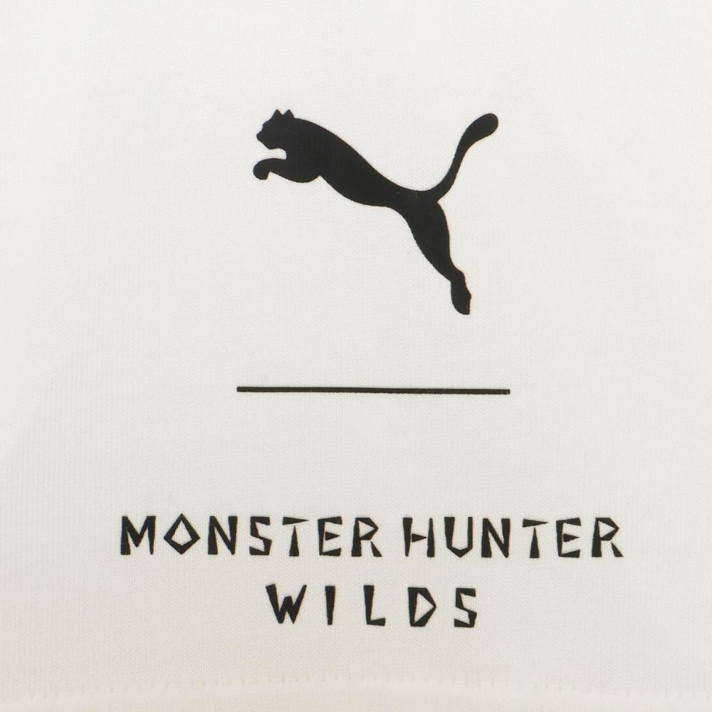 Puma M Monster Hunter Wilds Ss Футболка 636486 52Wh Белый
