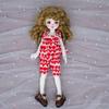 Retro 30cm Doll Clothes Cute Dress Pajamas Trendy Girl Toy Gift  (Only Sell clothes)