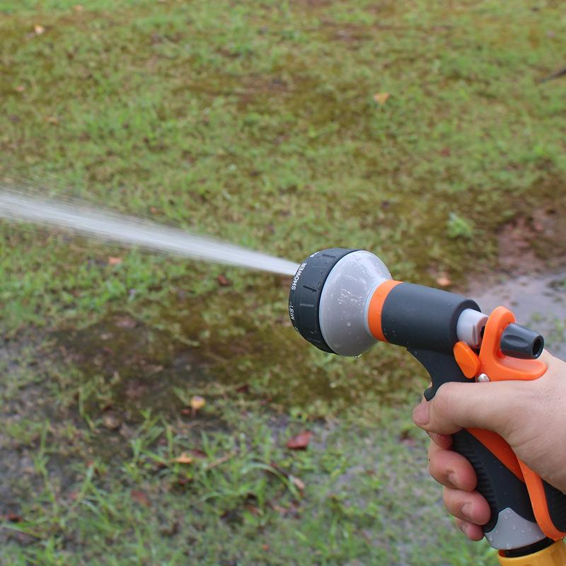 Multifunctional High-Pressure Watering Nozzle: Soft Rubber Spray Gun for Gardening, Vegetable Washing, and Car Washing
