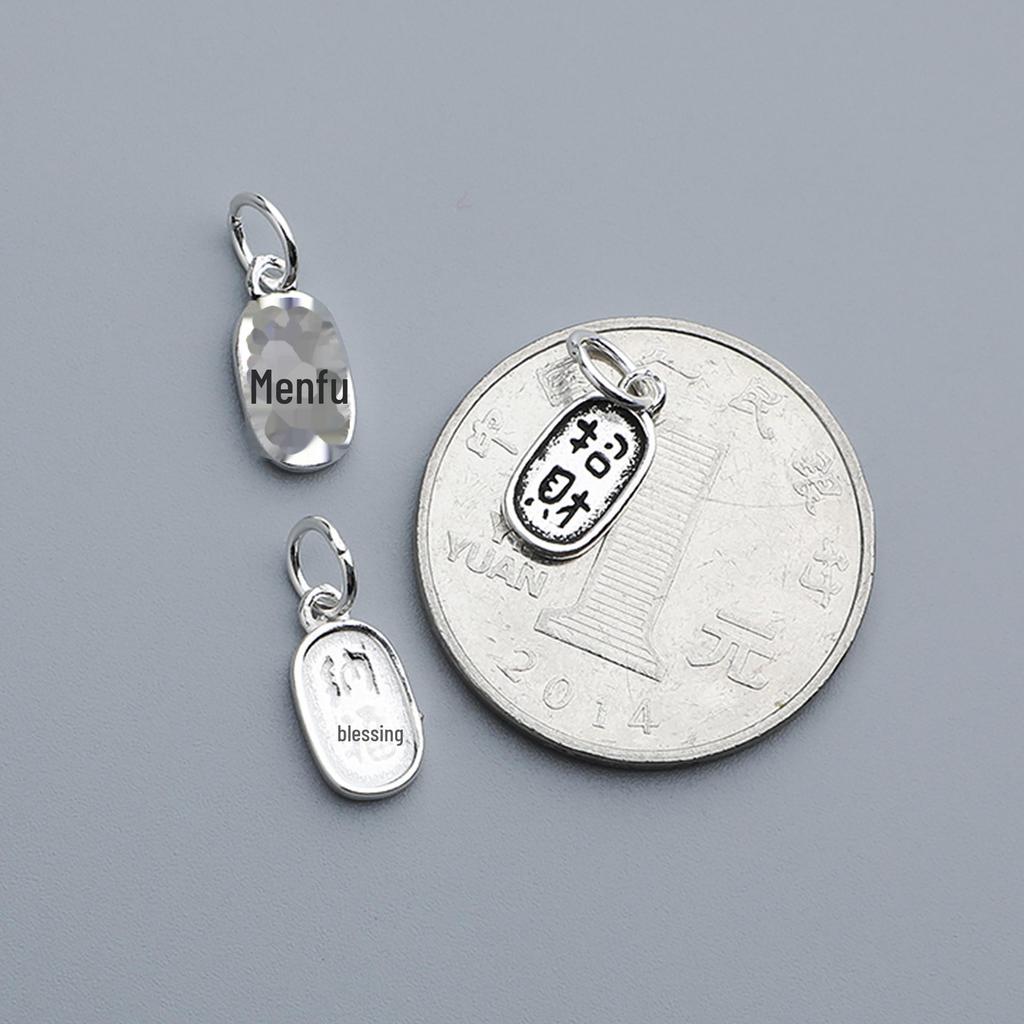 Подвеска из тайского серебра S925 для самостоятельного изготовления ожерелья и браслета