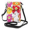 THEBEASTPIE Moomin Shoulder Smartphone Walking Bag for PU Multifunctional Crossbody Small Item Cell Phone LANSERY Card Shoulder Bag Bag, Pouch, Women,