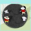 Милый металлический значок Crayon Shin-chan с цепочкой, дизайн мультяшного персонажа, материал сплав Xz3014xz3015 Цвета
