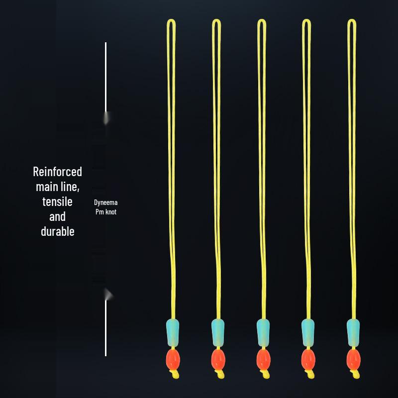 Набор усиленных коннекторов основной лески Dyneema с аксессуарами для узла на кончике удилища