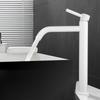 Tall Basin Sink Faucet Slim Black Chrome Bathroom Washbasin Water Mixer Tap Hot Cold Water Basin Crane Deck Mounted Bathroom Tap