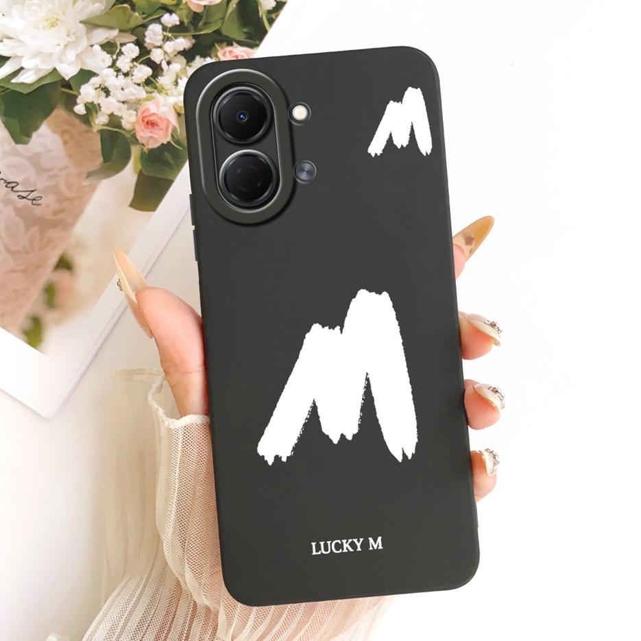 Чехол для Tecno Spark Go 3 KN3 Милые Счастливые Буквы Чехол Ударопрочный Мягкий ТПУ Чехол для Телефона Для Tecno Spark GO 3 SparkGO3 Fundas Coque