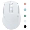Wonzir Wireless Mouse, Bluetooth 5.2, Quiet, Type-C Rechargeable, 3-Level DPI Switching, 2.4GHz Optical, Compatible with Mac, Windows, Android, iOS,