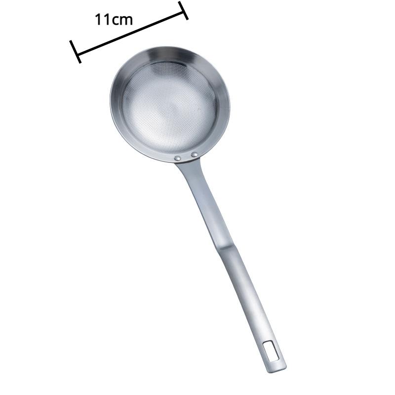 HANYANG 304 ложка для фильтрации масла из нержавеющей стали, товары для дома, изоляционная ложка для соевого молока, сока, сетка для масла, поролоновый фильтр, сетка, утечка