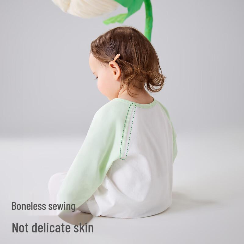 Baby's Thin Nine-Quarter Sleeve Romper