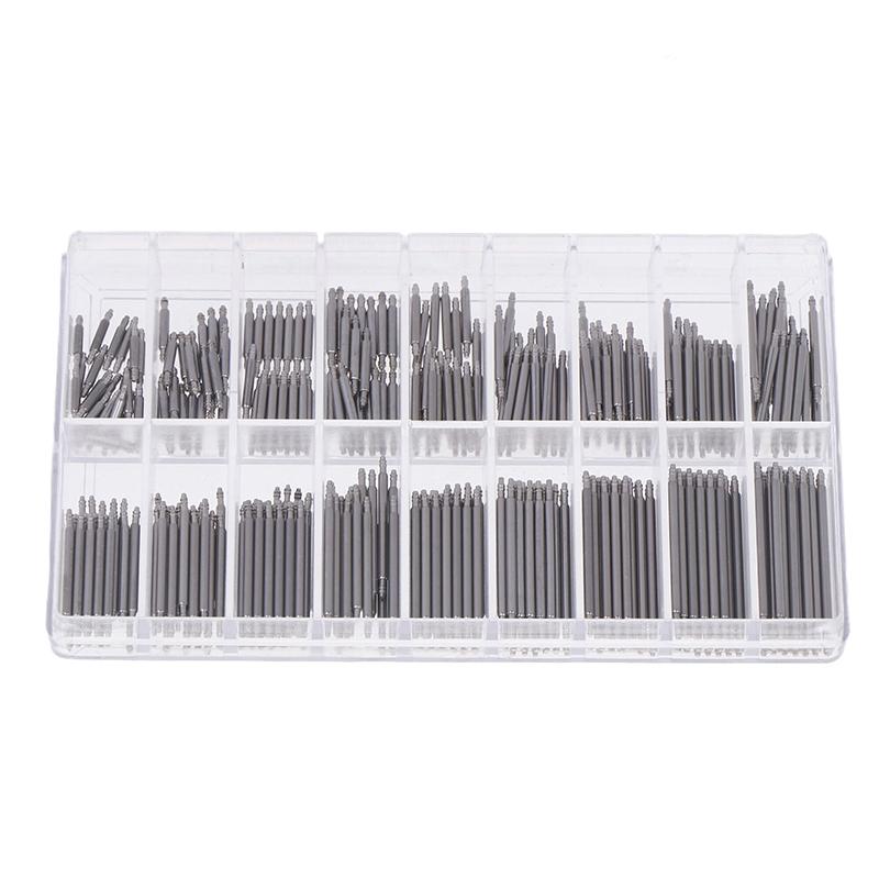 360 шт./компл. 8-25 мм ремешок для часов ремешок заколка звено штифт часовщик ремешок пружинные стержни ремешок звено штифты стальной ремонтный комплект инструменты