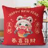 New Snake Cushion Short Plush Living Room Sofa Cushion Red Office Car Cushion New Gift