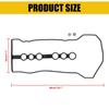 Valve Cover Gasket Set w/Grommets Fits 00-08 Toyota Corolla 1.8L L4 DOHC EXV