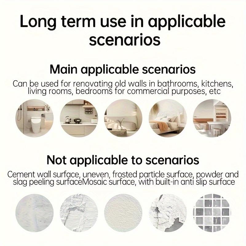 Самоклеящиеся текстурированные обои 1 шт. - Виниловый съемный рулон с рисунком с совмещением по раппорту, Идеально подходит для мебели в гостиной и домашнего декора