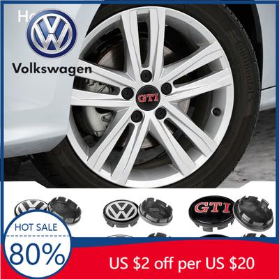 2026 Горячие Для VOLKSWAGEN VW 4 ШТ. 56MM/65MM/66MM Центральные колпачки ступиц колес автомобиля Аксессуары для автотюнинга Для Volkswagen VW R GTI Be