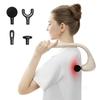 Deestop Back Release Myofascial Release Gun with Patented Elastic 5 Powerful Vibration Fast Includes 4 Christmas Japanese Instruction Manual Included