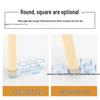 Anti-Slip Transparent Chair Leg Covers with Soft Rubber - Thickened, Wear-Resistant Pads for Wood Floor Protection
