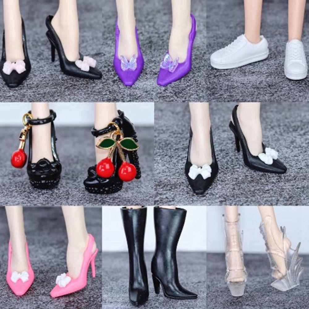 Original High Heels Shoes 30cm Figure Doll Sandals High Quality Doll Accessories Doll Accessories