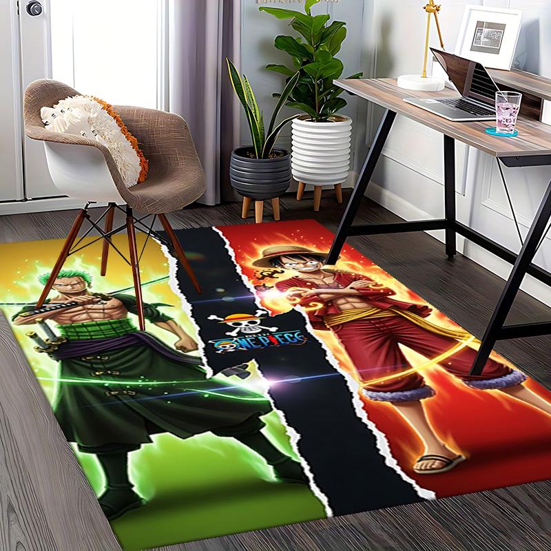1pc One Piece Straw Hat Pirates Carpet Rug for Bedroom Living Room Decor Sofa Home Game Area Rug Non-slip Floor Mat. D7270147