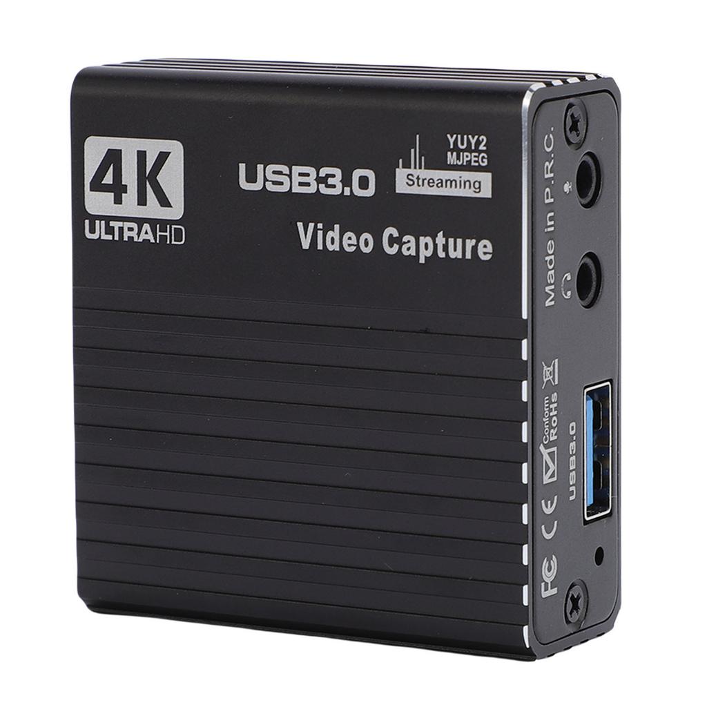 USB 3.0 Video Capture Card 4K 1080P 60FPS Game Video Capture Card Low Latency HD Multimedia Interface for Streaming